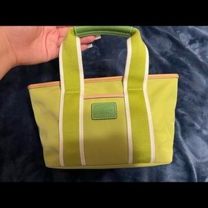 Coach Purse small- Great condition- green